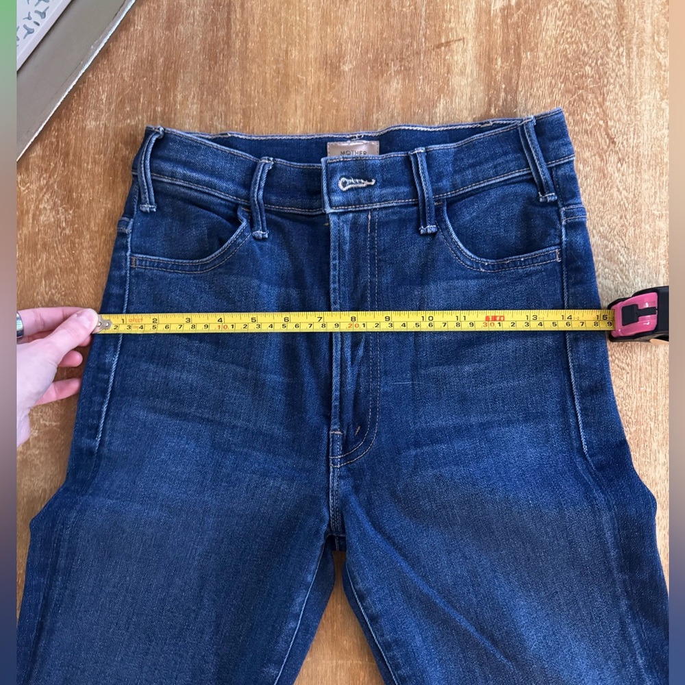 MOTHER High Rise Blue Jeans - Picture 7 of 7